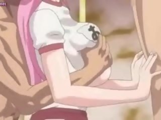 Nagy meloned anime szajha jelentkeznek száj megtöltött