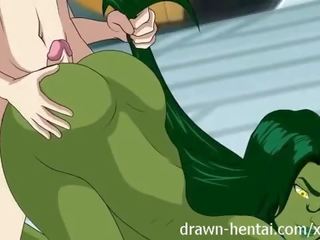 Fantastično štiri hentai - she-hulk kasting
