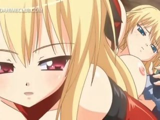 3d anime sixtynine com loira quente lésbica adolescentes