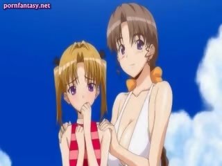Süýji anime lesbos licking cunts